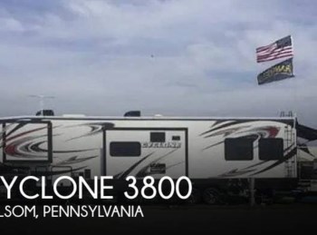 Used 2015 Heartland Cyclone 3800 available in Folsom, Pennsylvania