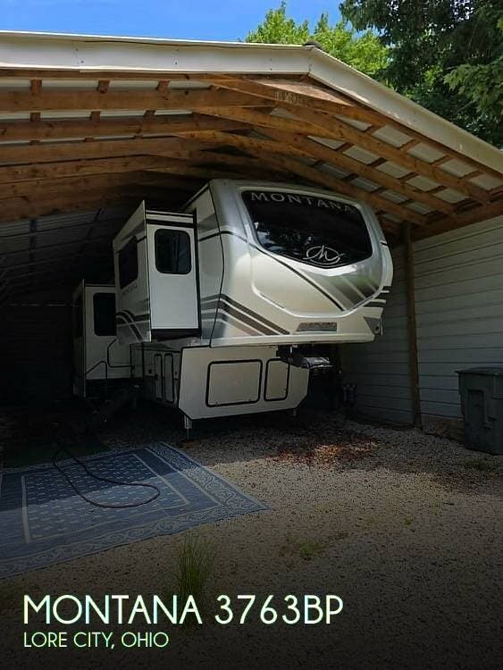 Used 2022 Keystone Montana 3763BP available in Lore City, Ohio