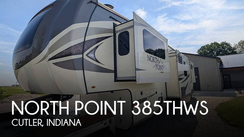 Used 2019 Jayco North Point 385THWS available in Cutler, Indiana