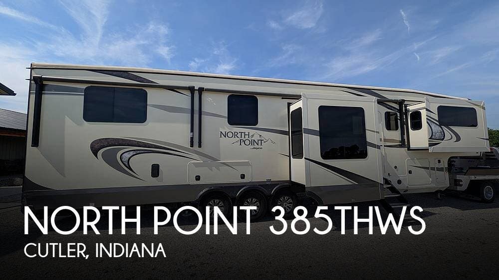Used 2019 Jayco North Point 385THWS available in Cutler, Indiana