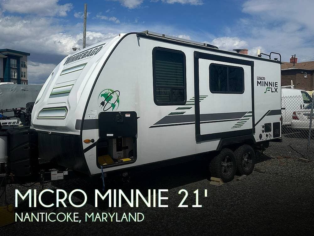 Used 2022 Winnebago Micro Minnie FLX 2108DS available in Nanticoke, Maryland