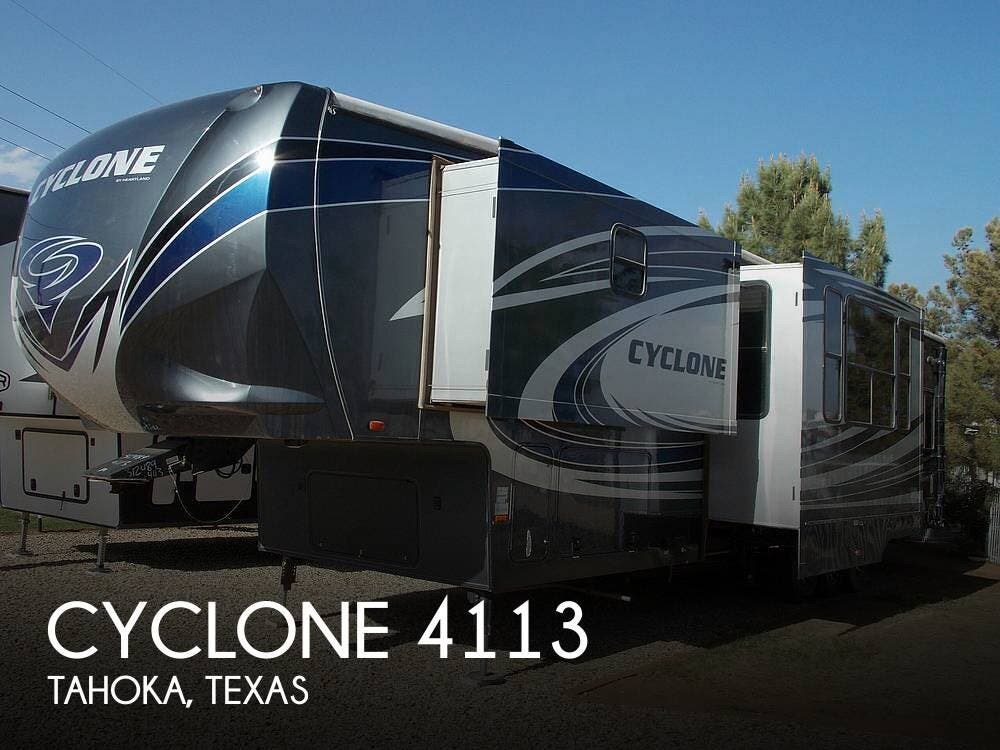 Used 2016 Heartland Cyclone 4113 available in Tahoka, Texas