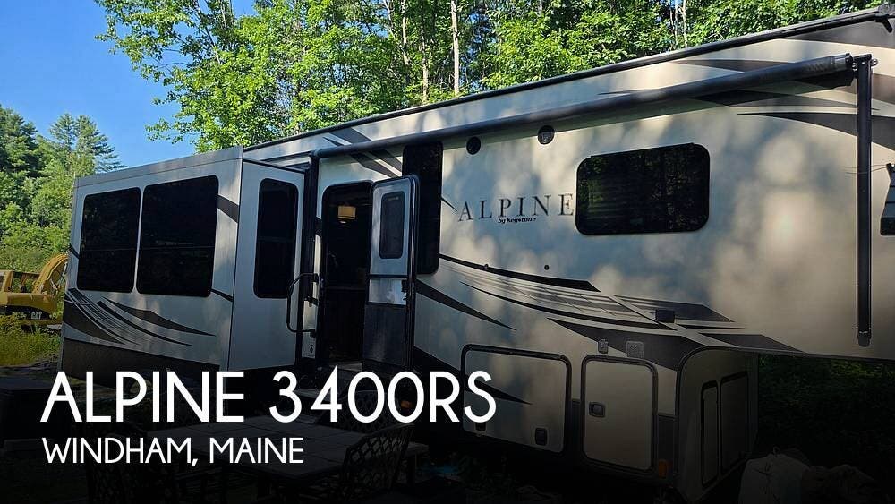 Used 2018 Keystone Alpine 3400RS available in Windham, Maine