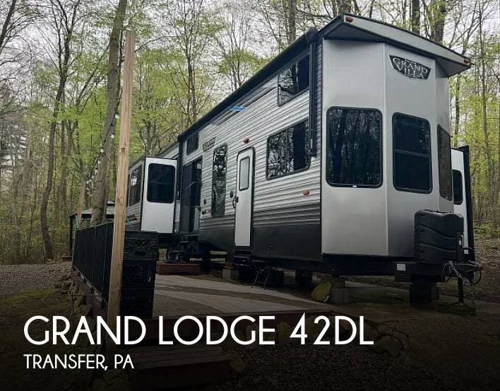 Used 2021 Forest River Wildwood Grand Lodge 42DL available in Transfer, Pennsylvania