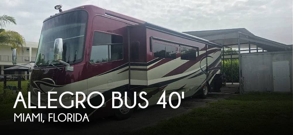 Used 2013 Tiffin Allegro Bus 40QBP Power Glide available in Miami, Florida