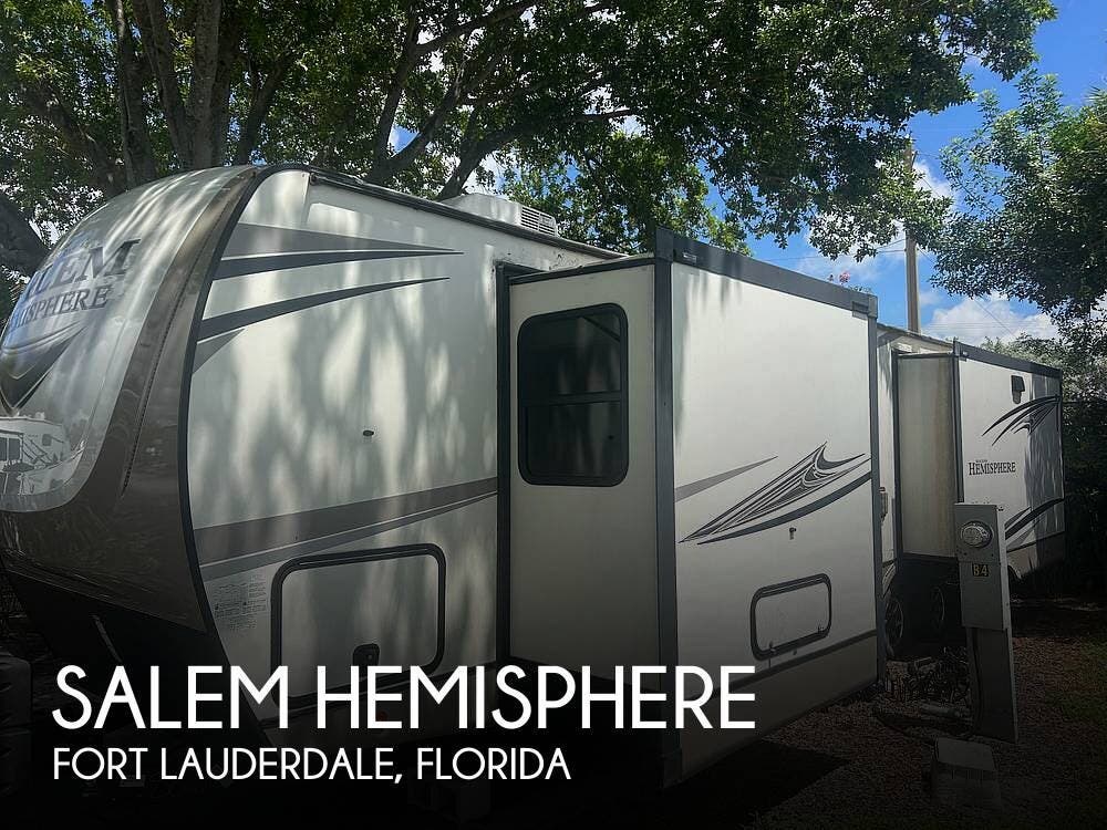 Used 2021 Forest River Salem Hemisphere 308 RBL available in Fort Lauderdale, Florida