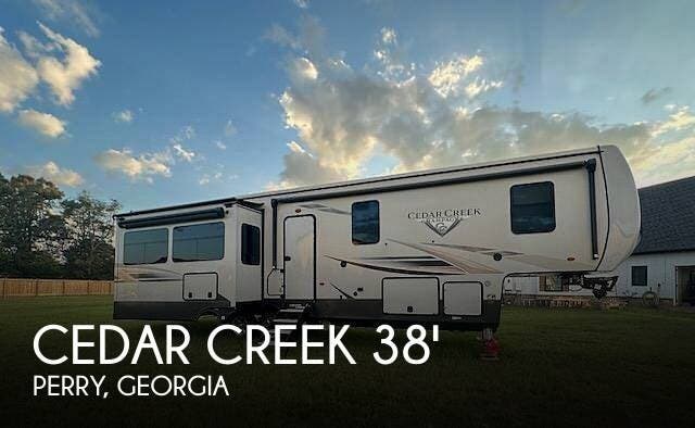 Used 2022 Forest River Cedar Creek Champagne 38EL available in Perry, Georgia
