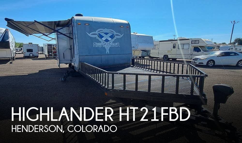 Used 2016 Highland Ridge Highlander HT21FBD available in Henderson, Colorado