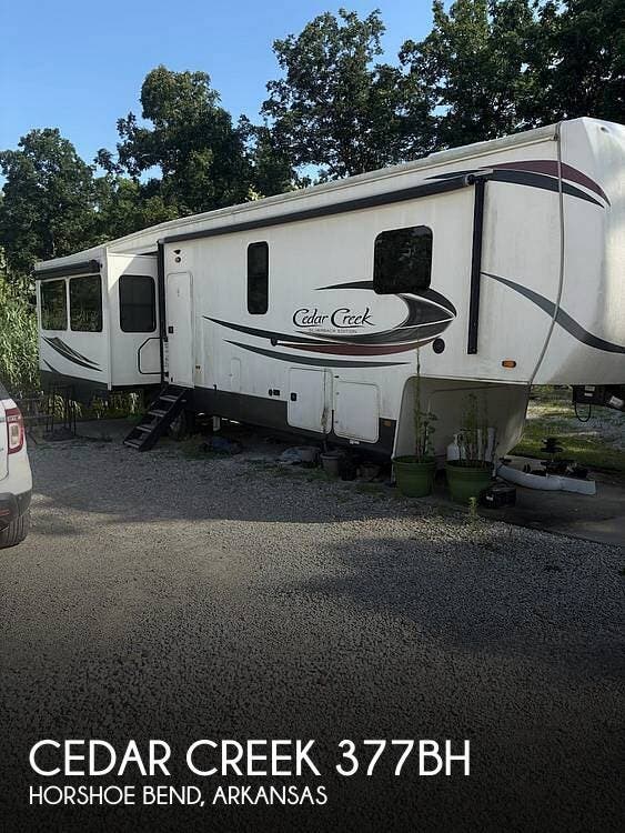 Used 2021 Forest River Cedar Creek 377BH available in Horshoe Bend, Arkansas