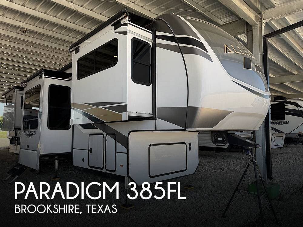 Used 2022 Alliance RV Paradigm 385FL available in Brookshire, Texas