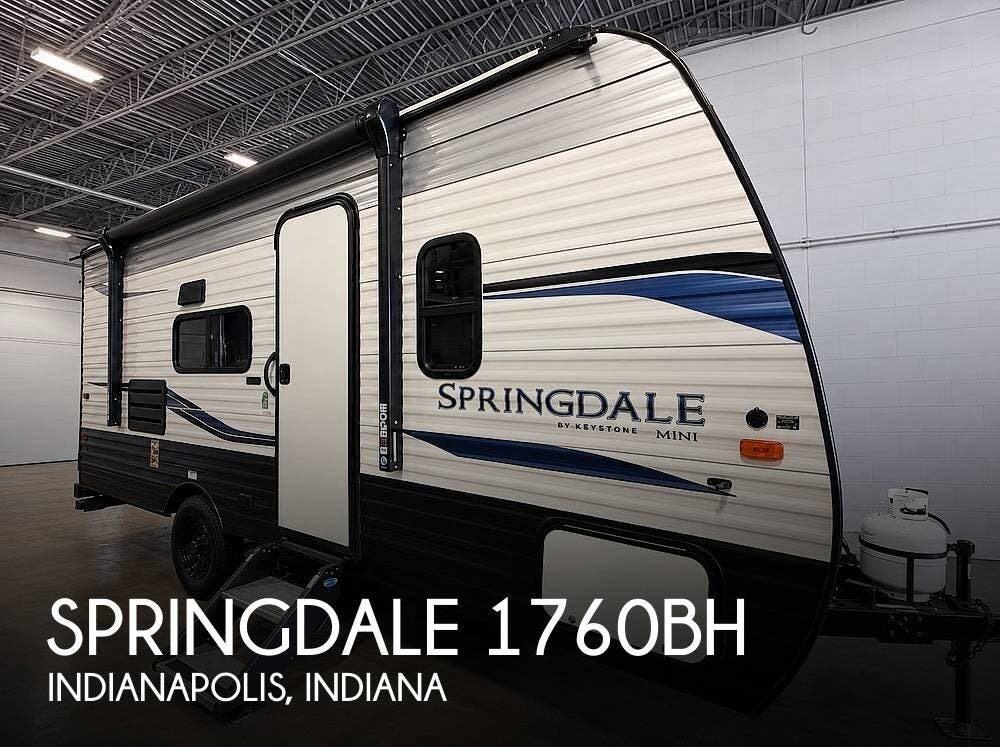 Used 2022 Keystone Springdale 1760BH available in Indianapolis, Indiana