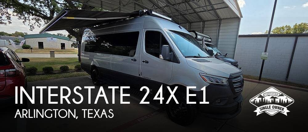 Used 2023  Airstream Interstate 24X E1 by Airstream from Pop RVs in Arlington, TX