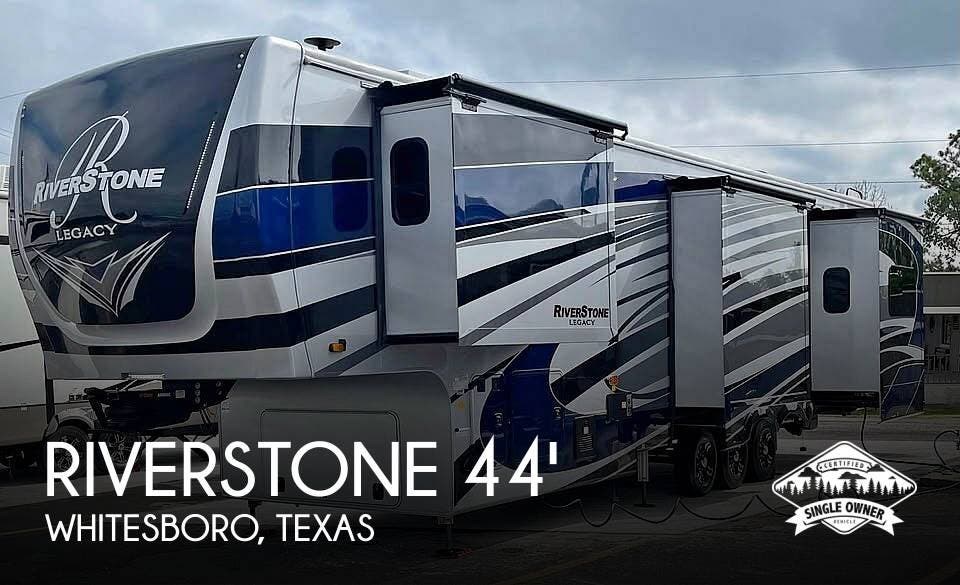 Used 2023  Forest River RiverStone Legacy 442MC by Forest River from Pop RVs in Whitesboro, TX