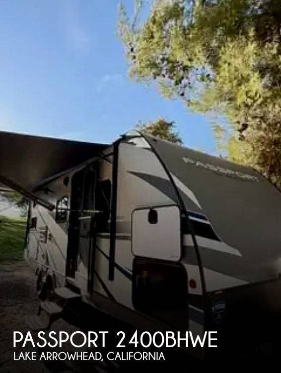 Used 2021  Keystone Passport 2400BHWE by Keystone from Pop RVs in Lake Arrowhead, CA