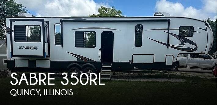 Used 2023  Forest River Sabre 350RL by Forest River from Pop RVs in Quincy, IL