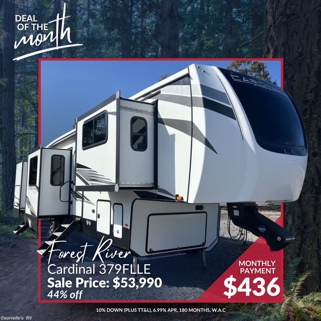 Used 2021 Forest River Cardinal 379FLLE available in Opelousas, Louisiana