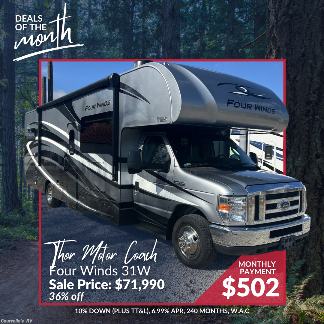 Used 2020 Thor Motor Coach Four Winds 31W available in Opelousas, Louisiana