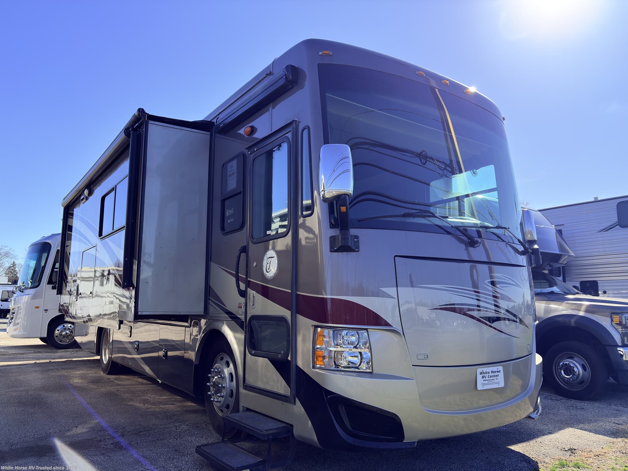 Used 2013 Tiffin Allegro Red 33 AA Quad Slide, Rear East-West King Bedroom available in Williamstown, New Jersey
