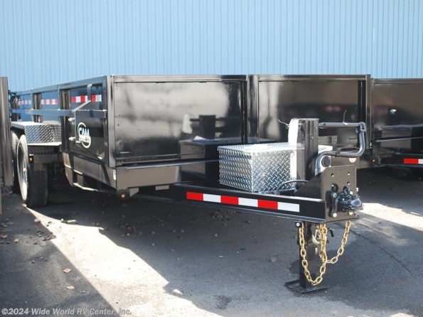 2022 CAM Superline 7CAM616LPHD 6 X 16 Heavy-Duty Low-Profile Dump Trailer available in Wilkes-Barre, PA