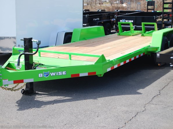 2022 BWISE EH20-16-HD 16K Tandem Axle Equipment Trailer available in Wilkes-Barre, PA