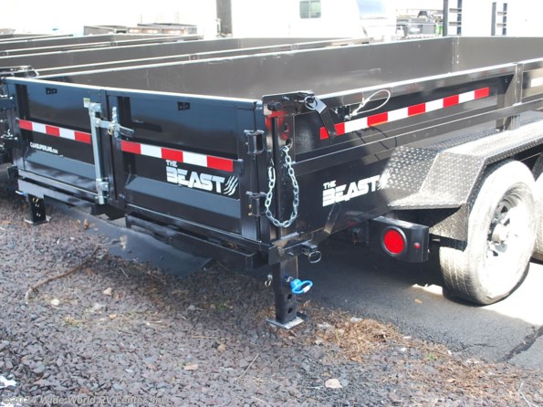 2022 CAM Superline 7CAM616LPHD 6 x 16 HEAVY DUTY Low Profile Dump Trailer available in Wilkes-Barre, PA