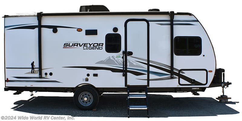 Stock Image for 2022 Forest River Surveyor Legend 19RBLE (options and colors may vary)