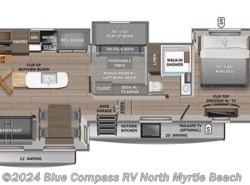  New 2024 Jayco North Point 377RLBH available in Longs, South Carolina