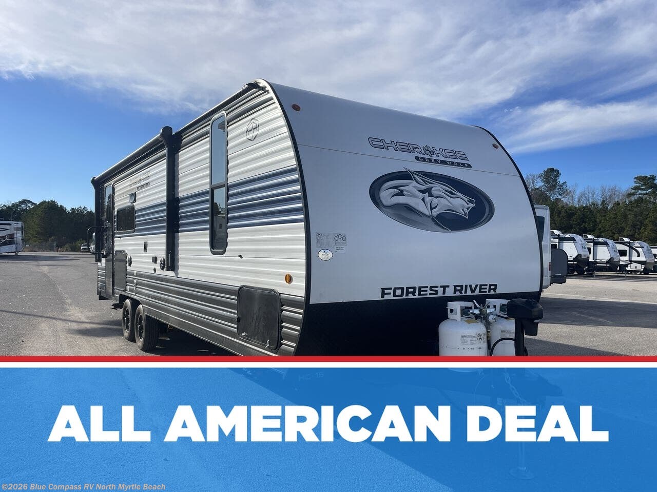 Used 2025 Forest River Cherokee Grey Wolf 23MK available in Longs, South Carolina
