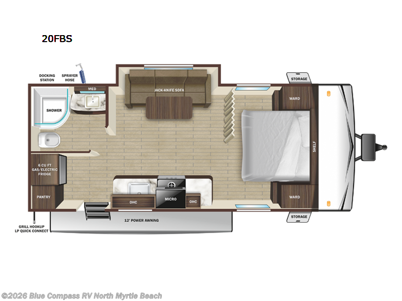 Used 2023 Highland Ridge Open Range Conventional 20FBS available in Longs, South Carolina