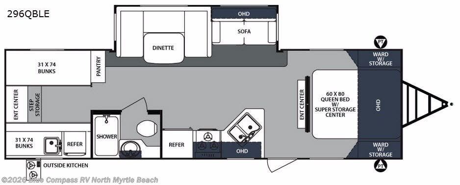 Used 2017 Forest River Surveyor 295QBLE available in Longs, South Carolina