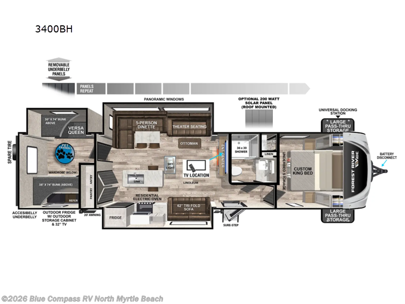 Used 2025 Forest River Vibe 3400BH available in Longs, South Carolina