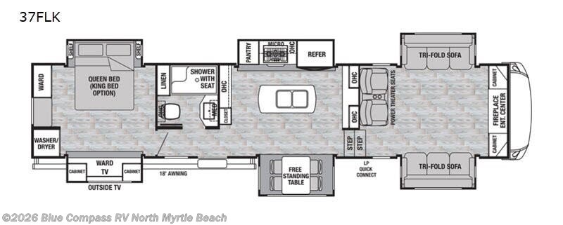 Used 2020 Forest River Cedar Creek Silverback 37FLB available in Longs, South Carolina