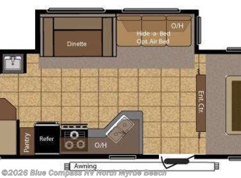 Used 2011 Keystone Hideout 27DBS available in Longs, South Carolina