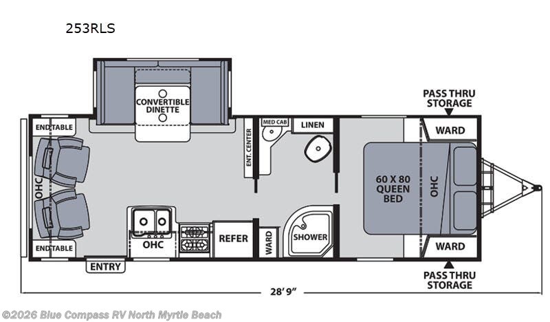 Used 2020 Coachmen Apex Ultra-Lite 253RLS available in Longs, South Carolina