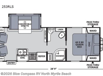 Used 2020 Coachmen Apex Ultra-Lite 253RLS available in Longs, South Carolina