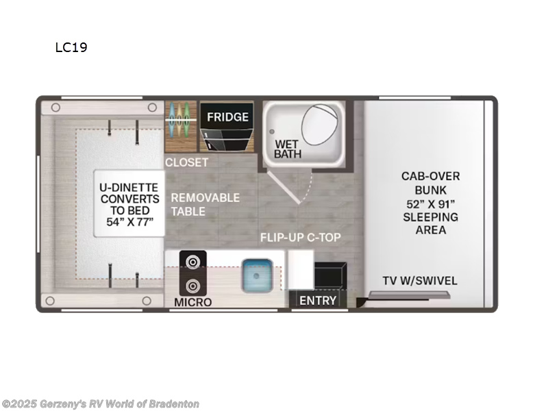 New 2026 Thor Motor Coach Quantum LC19 available in Bradenton, Florida
