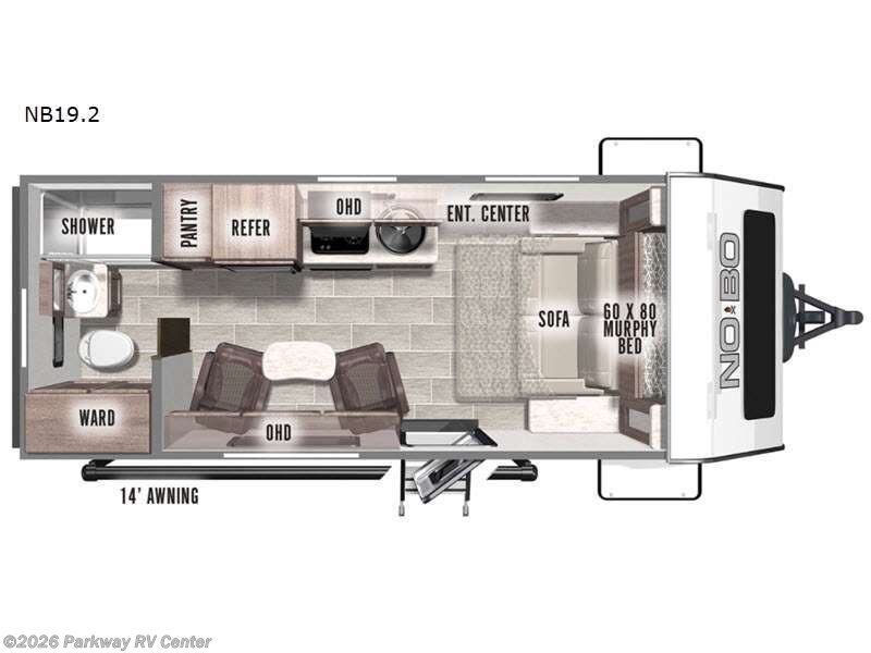 Used 2021 Forest River No Boundaries NB19.2 available in Ringgold, Georgia