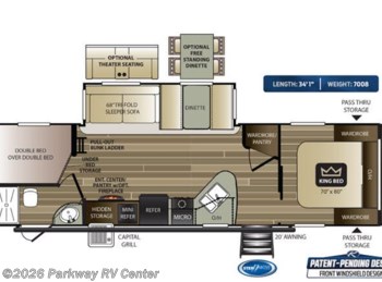 Used 2020 Keystone Cougar Half-Ton 29BHS available in Ringgold, Georgia