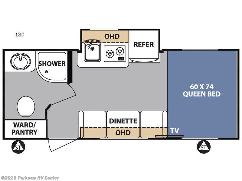 Used 2017 Forest River  R Pod RP-180 available in Ringgold, Georgia
