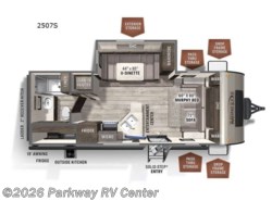 Used 2021 Forest River Rockwood Mini Lite 2507S available in Ringgold, Georgia