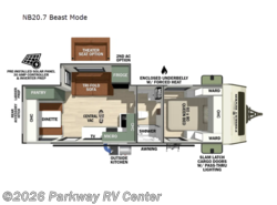 New 2027 Forest River No Boundaries NB20.7 Beast Mode available in Ringgold, Georgia