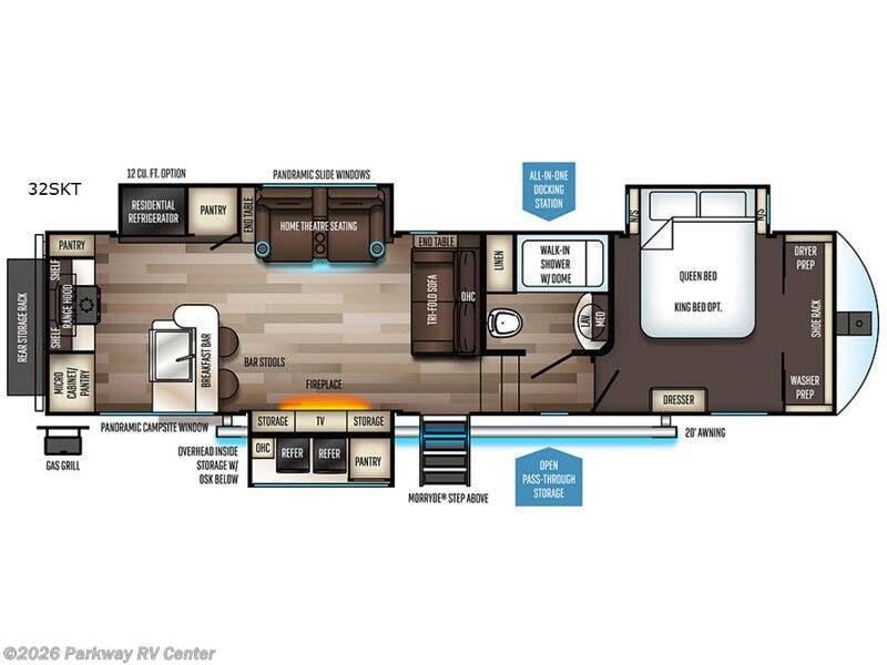 Used 2019 Forest River Sabre 32SKT available in Ringgold, Georgia