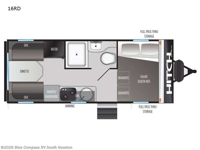 Used 2021 Cruiser RV Hitch 16RD available in Alvin, Texas