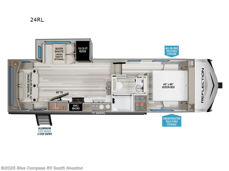 Used 2025 Grand Design Reflection 100 Series 24RL available in Alvin, Texas