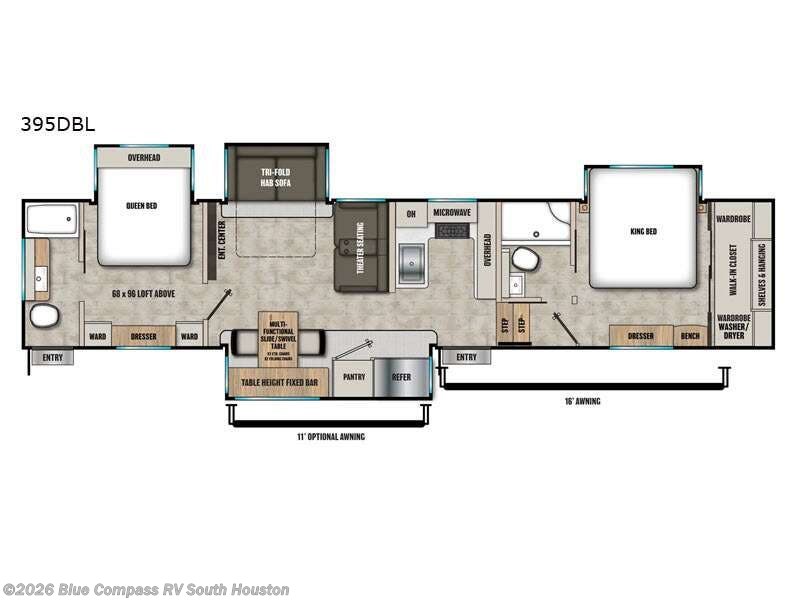 New 2026 Coachmen Brookstone 395DBL available in Alvin, Texas