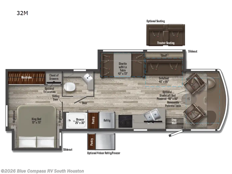 Used 2022 Winnebago Vista 32M available in Alvin, Texas