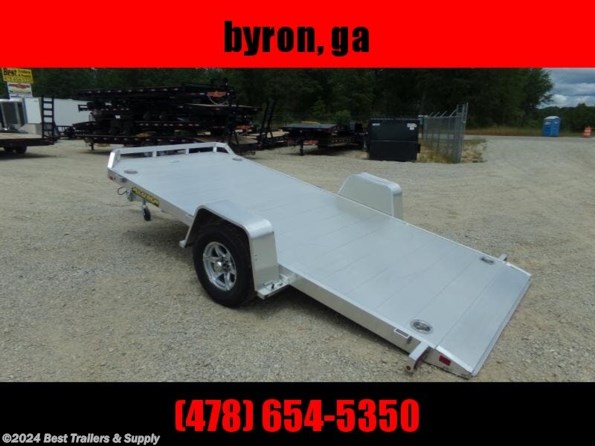 2023 Aluma 8214 h tilt short carhauler trailer available in Byron, GA