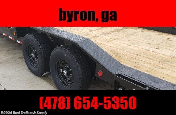 2023 PJ Trailers Carhauler 36ft 2 car hauler trailer wide body drive over fen available in Byron, GA