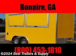 2022 Covered Wagon 8x16 Concession 2 window vending trailer