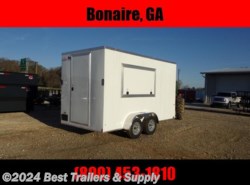 2022 Rock Solid Cargo 7x14 x7 white concession trailer basic ready to ro